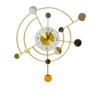WBDWWTD Chinese Iron Art Clock, Home Living Room, Sofa, Background Wall, Hanging Clock, Creative Wall Decoration