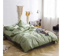 WBDWWTD Duvet Cover Set Bed Sheet Set Extra Soft Bedding Set Deep Pockets Pillow Case and Sheet Set - 4 Piece,with Fitted Sheet & Pillow Cases Includes Duvet Cover 100% Cotton Hypoallergenic Bedding