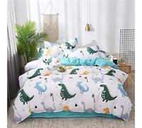 WBDWWTD Duvet Covers Single Bed Cotton, Bedding Set King Size White Cotton, Childrens Double Duvet Covers Set Quilt Cover Single Bed Kids Bedding Set Double Bed with Fitted Sheet Pillowcases Twin King