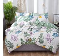 WBDWWTD Duvet Covers Single Bed Cotton, Bedding Set King Size White Cotton, Childrens Double Duvet Covers Set Quilt Cover Single Bed Kids Bedding Set Double Bed with Fitted Sheet Pillowcases Twin King