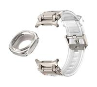 WBDWWTD Fluororubber Strap Watch 7 Metal Protective Case Cover Sport Bracelet for Ultra 47mm WatchBands