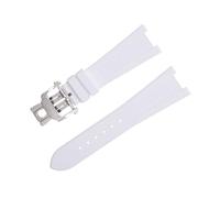 WBDWWTD For Strap For Watchband 5711/5712 Interface Wristband Accessories Fluororubber WatchBands Gold End Link