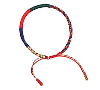 WBDWWTD Hand-Knitted Four Bracelet Creative String Bangle Lady Wrist Chain Woman Anklet Beaded for Women Boho Style