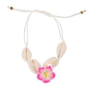 WBDWWTD Hawaiian Vintage Bracelet Shell Braided Bead Stackable for Beach Vacation Women Girls Bohemian Decorative Jewelry