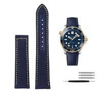 WBDWWTD High Density Nylon Leather Strap For New 300 Super Master AT150 Fabric Leather Aqua Men's Strap 19mm 20mm