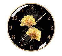 WBDWWTD Household Mute Wall Clock Fashion Chinese Style Clock Wall Clock Easy to Read Home/Office/School