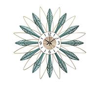 WBDWWTD Large Wall Clock European Style Luxury Art Clock Mute Non-Ticking Decorative Wall Clock for Living Room Bedroom Office Hotel Cafe