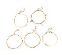 WBDWWTD Love Foot Chain Ankle Bracelets Women Jewelry Decor Summer Anklet