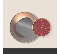 WBDWWTD Minimalist Living Room Hanging Light Luxury Creative Clock (B)