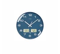WBDWWTD Office Wall Decor Automatic Clock Wall Clock Living Room Home Silent Clock Without Punching Alarm Clocks for Bedrooms(1)