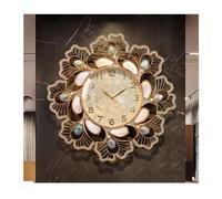 WBDWWTD Office Wall Decor Clock Shell Wall Clock Living Room Atmosphere Decoration Restaurant Creative Clock Wall Villa Alarm Clocks for Bedrooms
