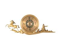 WBDWWTD Office Wall Decor Creative Shape Wall Clock Living Room Background Wall Decoration Clock Indoor Art Decoration Alarm Clocks for Bedrooms