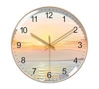 WBDWWTD Office Wall Decor Household Clock Clock Living Room Wall Clock Without Punching Alarm Clocks for Bedrooms(2)