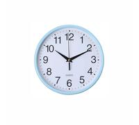 WBDWWTD Office Wall Decor Plastic Silent Wall Clock Living Room Digital Clock Round Clock Alarm Clocks for Bedrooms(A)