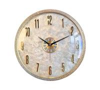 WBDWWTD Office Wall Decor Shell Wall Clock Light Luxury Atmosphere Living Room Dining Room Wall Expression Clock Watch Alarm Clocks for Bedrooms