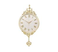 WBDWWTD Office Wall Decor Stylish and Beautiful Swing Wall Clock Light Luxury Home Mute Clock Living Room Wall Decoration Alarm Clocks for Bedrooms