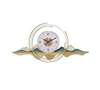 WBDWWTD Office Wall Decor Wall Clock Home Living Room Clock Personality Atmospheric Decorative Quartz Clock Fashionable Wall Decoration Alarm Clocks for Bedrooms(Small)