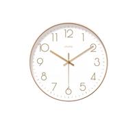 WBDWWTD Office Wall Decor Wall Clock Living Room Clock Bedroom Silent Sweep Second Quartz Clock Alarm Clocks for Bedrooms