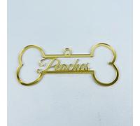 WBDWWTD Personalized Christmas Snowflake Custom Gift Ornaments Different Names Baubles Christmas Tree Decoration Mirror Gold Tags-Mirror Gold 5,20pcs