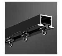 WBDWWTD Recessed Invisible Curtain Track Privacy Room Divider, Commercial Aluminum Ceiling Curtain Rail for Living Room Hospital Hotel, 7