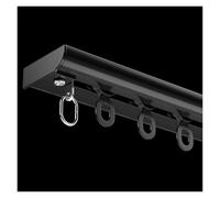 WBDWWTD Room Divider Curtain Rod Ceiling Mount, 30 28 26 24 22 20 18 16 14 12 10 8 6 4 2 Ft Heavy Duty Curtain Slider Track for Privacy In