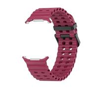WBDWWTD Silicone Strap For Watch Ultra 47mm Bracelet No Gaps Sport Two-Tone Band for 7 Ultra watchband Straps