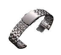 WBDWWTD Stainless Steel Strap General Purpose Watch 18mm 20mm 22mm Wristband Replace The Strap