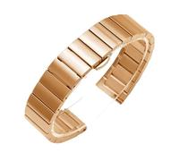 WBDWWTD Stainless Steel Wristband 18mm 20mm 22mm Men's Business Watch with Women's Sports Watch Strap
