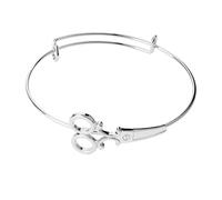 WBDWWTD Stylish Creative Silver Women's Adjustable Bracelet Opening Clip for Ladies