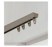 WBDWWTD V-Shape Ceiling Mount Sliding Curtain Track System Aluminum, 2 3 4 5 6 7 8m Long, Commercial Cuttable Curtain Rail for Office Hote