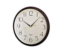 WBDWWTD Vintage Wall Clock Marble Pattern Border Wall Clock Clock Face Integrated Carved Living Room Bedroom Household Silent Clock 11 Inch Easy to Read Home