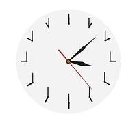 WBDWWTD Wall Clock A and Totally Redundant Wall Clock Decorative Wall Watch Clock for Living Room Redundant Clock of Redundancy Abstrct Art