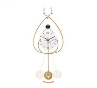 WBDWWTD Wall Clock Living Room Decoration Wall Clocks Home Fashion Minimalist Clocks Living Room Wall Hanging Decoration Wall Clock (B)