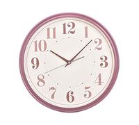 WBDWWTD Wall Clock Living Room Mute Sweep Second Clock Big Font Bedroom Kitchen Children‘S Room Wall Clock 12 Inches Easy to Read Home/Office (A)