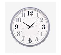 WBDWWTD Wall Clock Living Room Mute Sweep Second Clock Big Font Bedroom Kitchen Children‘S Room Wall Clock 12 Inches Easy to Read Home/Office (C)