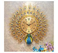 WBDWWTD Wall Clock Living Room Wall Clock Fashion Household Silent Wall Clock Ornaments Quartz Clock Easy to Read Home/Office/School Clock (C)