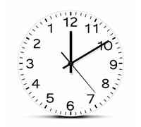 WBDWWTD Wall Clock Run Backwards Quiet Sweep Clock Anticlockwise Reverse Anti Wall Clock Home Decor Timepieces Run Counter Wall Watch