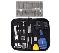 WBDWWTD Watch Repair Kit, Watch Repair Tool Set Adjustable Back Case Opener Watch Strap Remover with Storage Bag for Home Use for Watch Repair Shop Watches