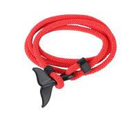 WBDWWTD Whale Tail Bracelet Arm Couples Jewelry Whistle Nautical Surf Sea Shells Couple Bracelets Hand Ornament Summer Anklets Festival Cowrie Beach Son Red