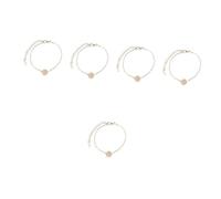 WBDWWTD Women's Presents for Girlfriend Letter e Ankle Bracelet Stylish Foot Chain Beach Pendant Alphabet Necklace Miss Jewelry