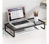 Wbeian Soporte elevador para laptop, 120 mm o 150 mm de alto, soporte ergonómico para monitor de escritorio con plataforma hueca para laptop, computadora, iMac, PC de hasta 15 kg, 40 x 20 x 10 cm