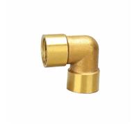 WBHFOIKNMS 1" Male Female Thread Brass Elbow End Cap Nipple Tee Pipe Fitting Coupler Connector (NO8) WBHFOIKNMS