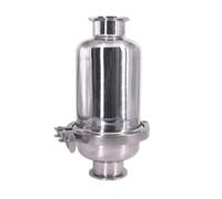 WBHFOIKNMS Length 245mm Fit 19/25/32/38/51mm Pipe x 1.5" 2" Tri Clamp In-line Filter Strainer Beer Brewing SUS 304 Stainless Steel(120 Mesh,32mm Pipe K50.5mm) WBHFOIKNMS