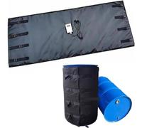 WBLING Manta calefactora para bidones IBC, Calentador Profesional para Tanques con Aislamiento térmico y Temperatura Ajustable, diseño Desmontable para contenedores IBC y bidones de Aceite.