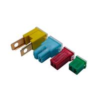 WBNFFUCYU Caja de fusibles for Coche, Caja en línea Cuadrada, 20A, 30A, 40A, 50A, 60A, 80A, 100A, 1 Uds(Short Feet,50A)