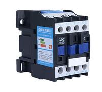 WBNFFUCYU Contactor CJX2-0910 LC1 Contactores de CA 9a Trifásico Voltaje 3 Polos 380V 220V 110V 36V 24V 50/60Hz Montaje en riel DIN 3p+1no Repuesto eléctrico Industrial Normalmente Abierto(AC 380v)