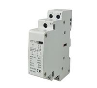 WBNFFUCYU Contactor CT1-25/2p Barra bifásica doméstica 2no Alimentación de CA - Bobina contactor 220/230V, es Decir, 25a, Repuesto for Electricidad Industrial