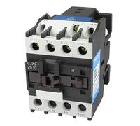 WBNFFUCYU Contactor de CA trifásico 3P NO, 660 V, 40 A, Montaje en riel DIN, Bobina 36, CJX2-2510