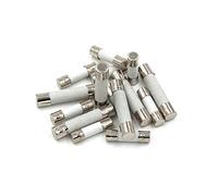 WBNFFUCYU Fusible 10 Uds Fusible de cerámica 5mm x 20mm 5X20 6x30 T1A 2A 3A 3.15A 4A 5A 6A 6.3A 8A 10A 15A 20A 30A 250V Coche Horno microondas(30a,5MM x 20MM)