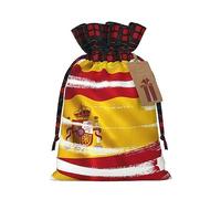 WBQLSL 8.3 bolsas de regalo de arpillera de 11.8 pulgadas, bolsas de decoración de suministros de fiesta de Navidad, bolsas de regalo de Navidad con cordón